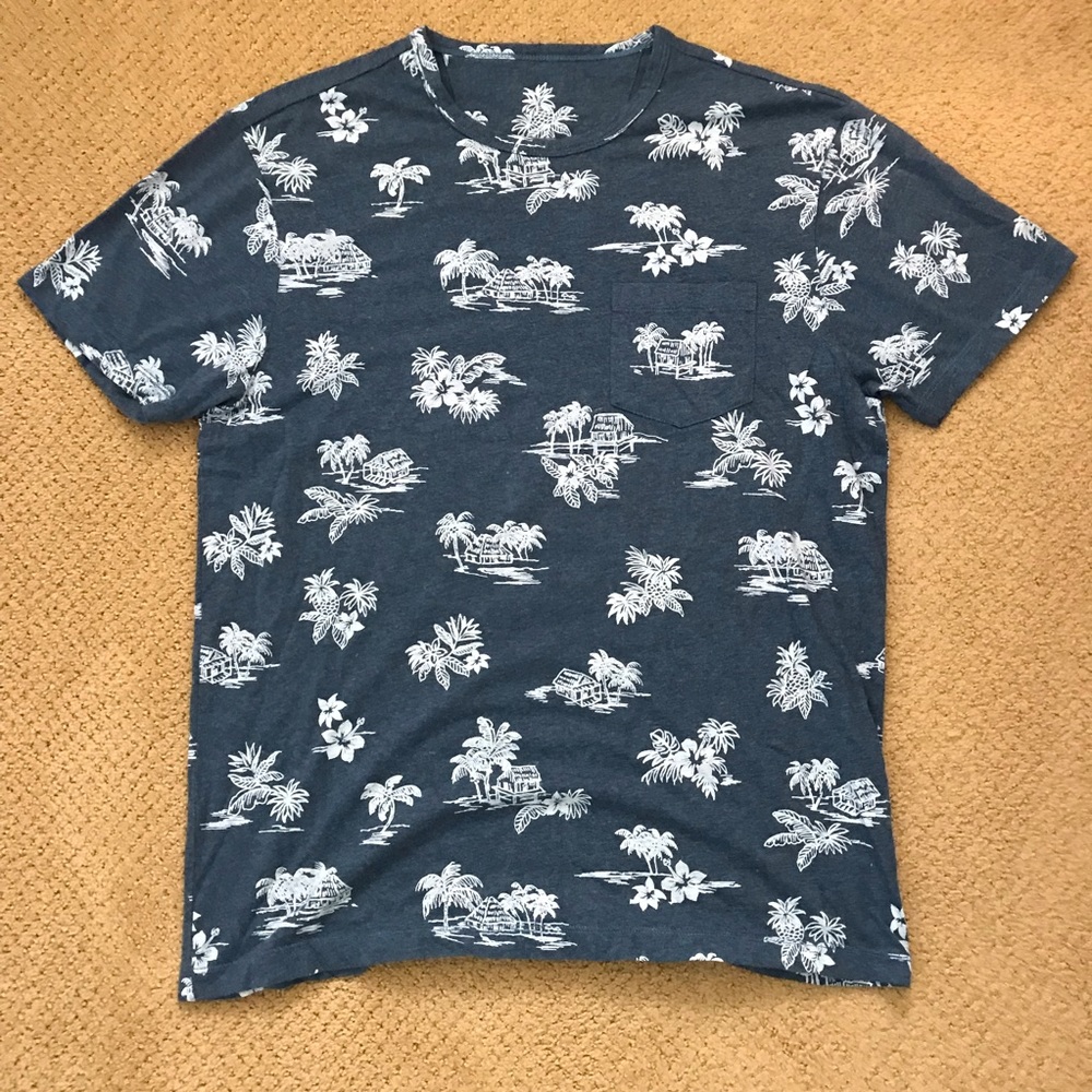Tropical Reyn Spooner T-shirt shirt small
